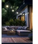 Trio TR74771132 LED Lichterkette f&uuml;r den Au&szlig;enbereich CHAIN | 1W E27 |...