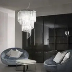 Ideal Lux 117737 Pendelleuchte Carlton 8x40W | E14
