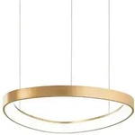 Ideal lux I341545 LED Pendelleuchte GEMINI | 36W integrierte LED-Quelle | 2700K