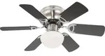 Globo 0307 Deckenleuchte mit Ventilator Ugo 1x60W | E27 - Zugschalter