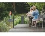 Philips 16486/93/P0 LED Sockelleuchte Bustan 2x4,5W | 2700K | IP44