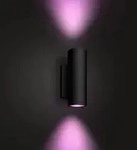 Philips Hue 17463/30/P7 LED Au&szlig;enwandleuchte Appear 2x8W | RGB - White and Color