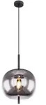 Globo 15345S Deckenleuchte Blacky 1x40W | E27 - schwarz, rauch