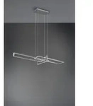 Trio 320310307 LED H&auml;ngende Deckenleuchte Salinas 1x34w | SMD | 4200lm | 3000K -