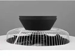 Trio R62672132 LED-Deckenleuchte mit Ventilator Halmstad 1x40w | 3000lm | 3000 -