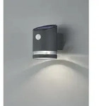 TRIO R22231142 LED Solar-Gartenwandleuchte Salta 1x3W | 3000K | IP44 - mit