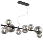 Globo 56133-9H LED Pendelleuchte Panda 9x3W | 720lm | 3000K - Schwarz, Rauch