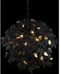 Trio R10464032 Deckenleuchte Leavy 4x28W | E14 - h&ouml;henverstellbar, schwarz, gold