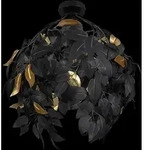 Trio TR60463032 Deckeneinbauleuchte Leavy 3x28W | E14 - schwarz, gold