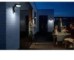 Philips 8719514476912 LED-Solarwandleuchte mit Bewegungssensor Tyla 1x1,2W | 255lm 