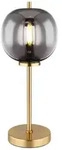 Globo 15345TMM Tischleuchte Blacky I 1x40W | E14- Messing, rauchig