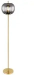 Globo 15345SMM Stehleuchte Blacky I 1x60W | E27 - Messing, rauchig