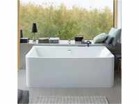 Duravit P3 Rechteck-Badewanne, Vorwand, Weiß aus Sanitäracryl