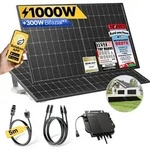 onBasic: 1000 Watt Balkonkraftwerk - Garten & Flachdach / ohne Speicher / 5m