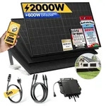 onPower: 2000 Watt Balkonkraftwerk - Garten & Flachdach / ohne Speicher / 5m
