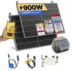 onLite: 900 Watt Balkonkraftwerk - Balkon / ohne Speicher / 5m