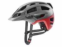 Uvex finale light 2.0 City Fahrrad Helm 56-61cm | Silber/Rot matt