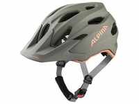 Alpina Carapax Jr. Flash Kinder Fahrrad Helm 51-56cm | Moon Grey-Peach Matt