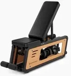 Sportstech Hantelbank Woodmate Lite, Massivholz Eiche, 6-fach verstellbare