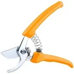 Bypass-Gartenschere mit hochwertigen Carbonstahl-Klingen, 19 cm
