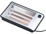 Flachtoaster f&uuml;r bis zu 4 Br&ouml;tchen, 3 Heizelemente, Timer, 600 Watt