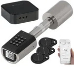 Elektronischer T&uuml;r-Schlie&szlig;zylinder, Transponder, App, IP65, m Gateway