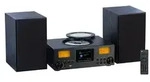 Micro-Stereoanlage: Webradio, DAB+, CD, Bluetooth, App, 300 W, schwarz