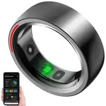 Fitness- & Schlaftracker-Ring mit Herzfrequenz- & SpO2-Anzeige, Gr. 63