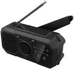 Solar- und Dynamo-Kurbel-Radio mit LED-Licht, SOS, Powerbank-Funktion