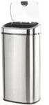 Abfalleimer mit Hand-Bewegungssensor & Aluminium-Korpus, 68 Liter