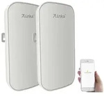 2er-Set Outdoor-WLAN-Repeater mit 1.200 Mbit/s, f&uuml;r 2,4 & 5 GHz, App