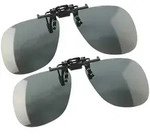 2er-Set Sonnenbrillen-Clips "Allround" f&uuml;r Brillentr&auml;ger