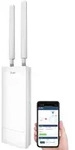 Outdoor-WiFi-6-Repeater, bis 3.000 Mbit/s, Dual-Band, 10 dBi, IP65