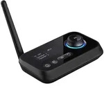2in1-Audio-Sender und -Empf&auml;nger mit Bluetooth 5, TOSLINK, LED-Display