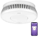 WLAN-Rauchwarnmelder mit integrierter 10-Jahres-Batterie, 85 dB, App