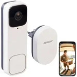 Kabellose WLAN-2K-Video-T&uuml;rklingel, 170&deg;, KI-Paket-Erkennung, PIR, App