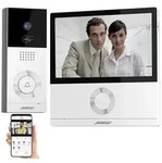 Full-HD-Video-T&uuml;rsprechanlage mit 17,8-cm-Touchscreen (7"), WLAN, App