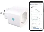 2in1-WLAN-Steckdose mit bidirektionaler Strom-Messung, 16 A, App