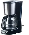 Programmierbare Kaffeemaschine f&uuml;r bis zu 12 Tassen, Timer, 1.000 Watt