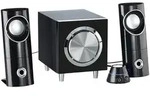 Aktives 2.1-Multimedia-Soundsystem mit Subwoofer MSX-220, 32 Watt