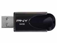 64 GB USB-2.0-Speicherstick Attaché 4, schwarz