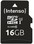 microSDHC-Speicherkarte UHS-I Professional, 16 GB, bis 100 MB/s, U3