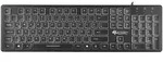 Beleuchtete USB-Tastatur mit Nummernblock, deutsches Layout (QWERTZ)