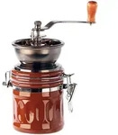 Kaffeem&uuml;hle "Genua" mit Keramik-Mahlwerk und Keramik-Aroma-Beh&auml;lter