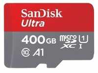 Ultra microSDXC, 400 GB, 100 MB/s, Class 10, U1, A1, mit Adapter