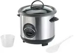 Edelstahl-Reiskocher mit automatischer Warmhalte-Funktion, 0,6 Liter
