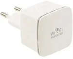 Mini-WLAN-Repeater WLR-350.sm mit Access-Point & WPS-Knopf, 300 Mbit/s