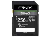 Elite-X SD-Karte mit 256 GB, Lesen bis zu 100 MB/s, Class 10, UHS-I U3
