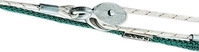 Huck Volleyball-Turniernetz 5099-06, PP 3 mm, mit Umlenkrolle,...