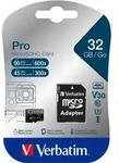 PRO microSDHC-Karte, 32 GB, U3 / UHS-I, bis zu 90 MB/s